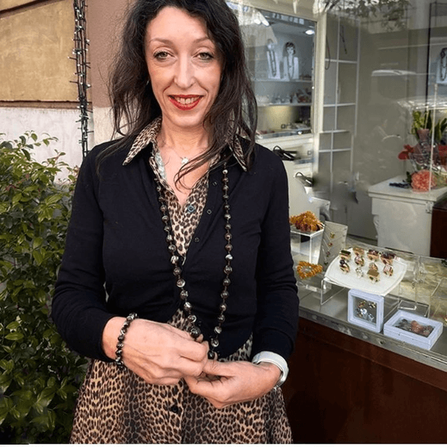 Collana in madreperla modello 0855