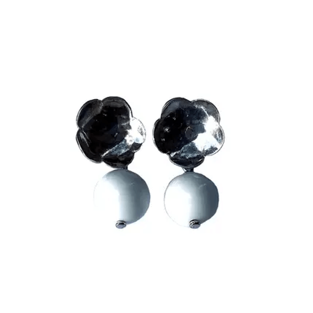 Orecchini collezione Salerno con pietra pendente modello 0339