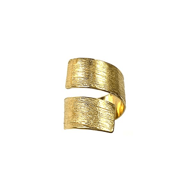 Anello Corteccia incrociata modello 0445