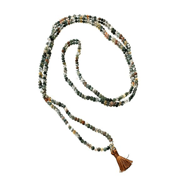 Collana Ichthys in pietre dure modello 0939