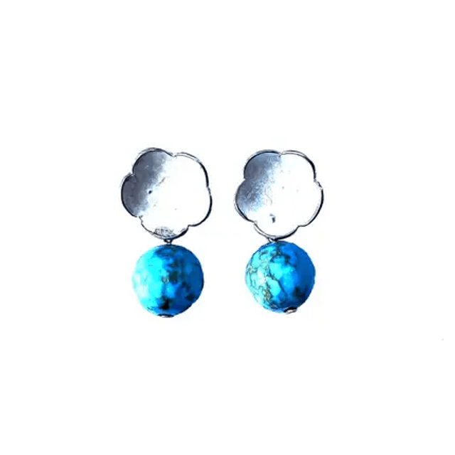 Orecchini collezione Salerno con pietra pendente modello 0339