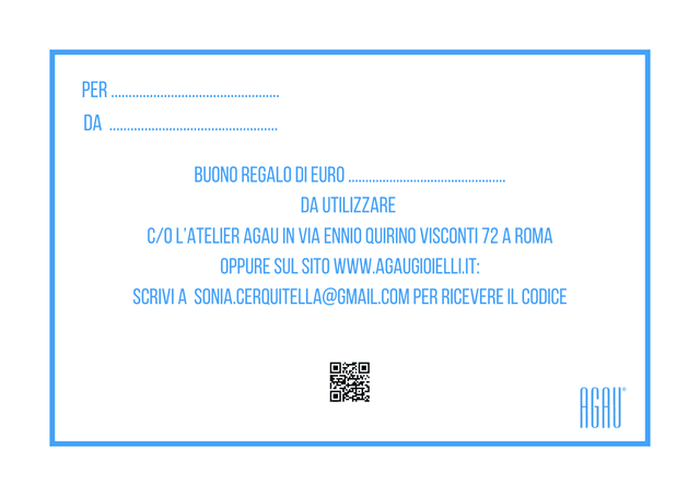 Gift card AGAU