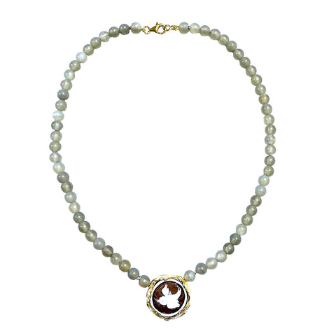 Necklace with Dove model 0394