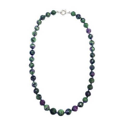 Zoisite necklace model 0798